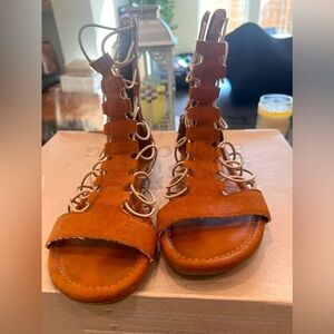Brown Gladiator Sandals